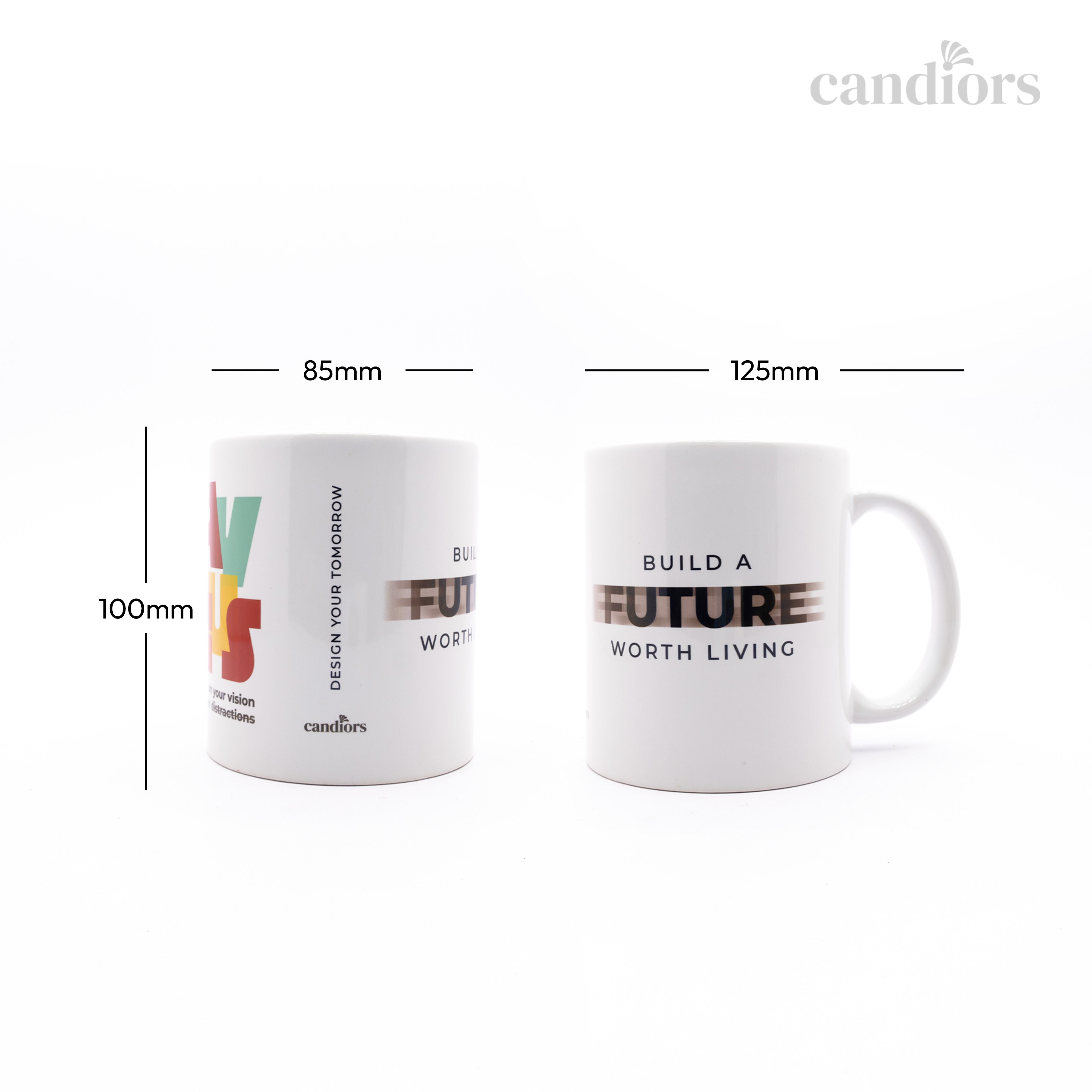 Stay Focus Ceramic Coffee Mug - 325 ML