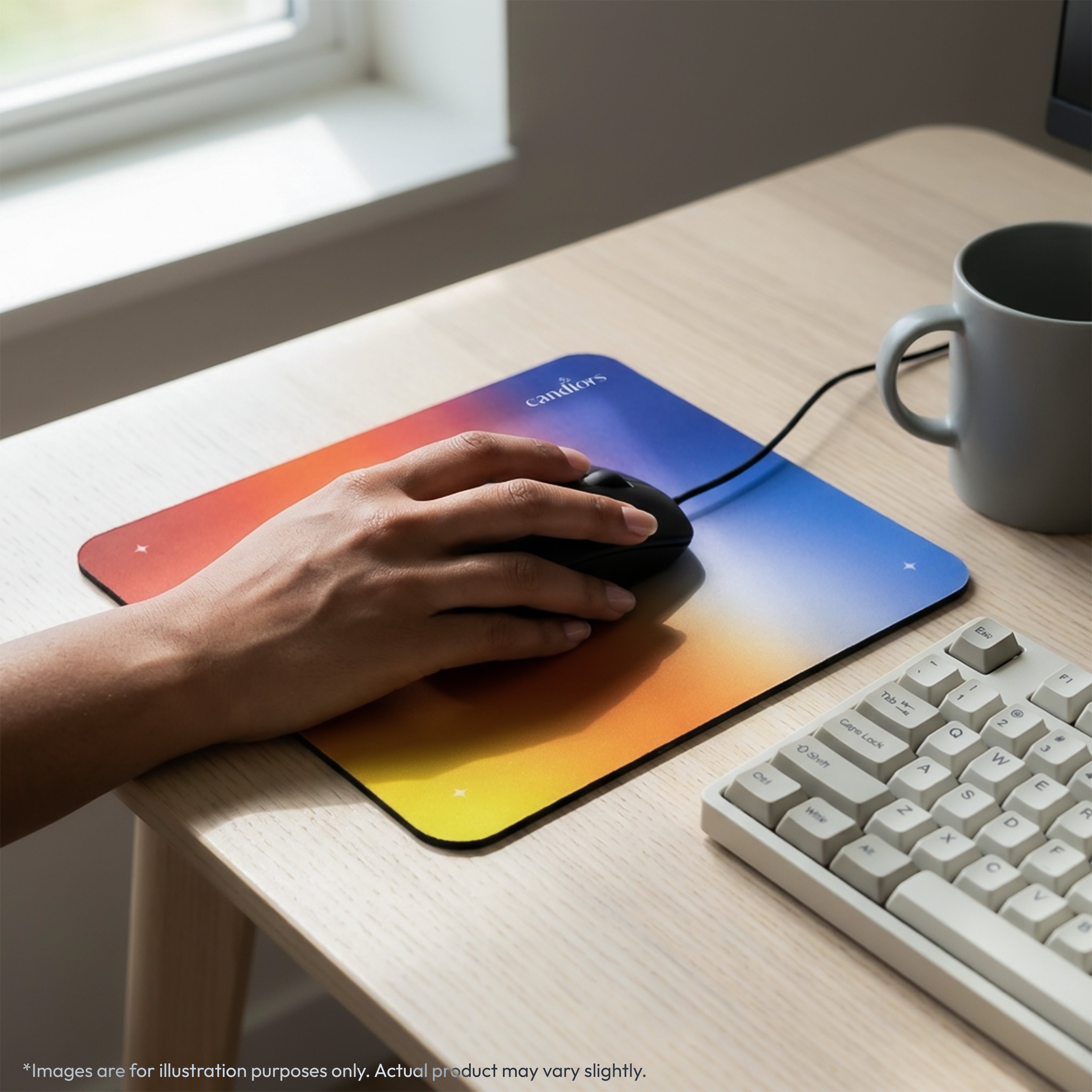 Ultra Smooth Mouse Pad with Non-Slip Base - Small