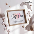 Self Love A5 Canvas Frame