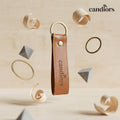 Leather Keychain Set (Pack of 3)