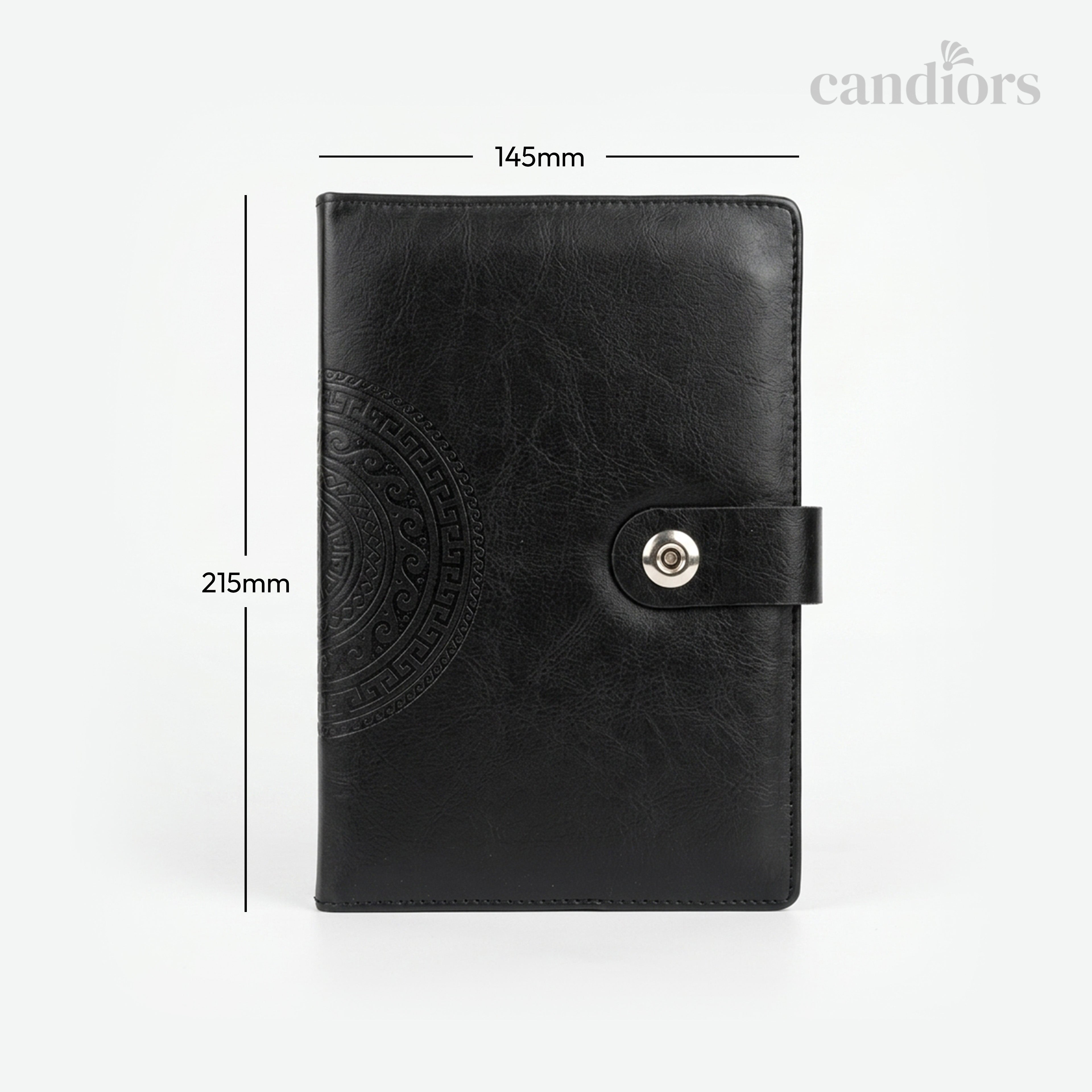 Mandala Lock A5 Diary