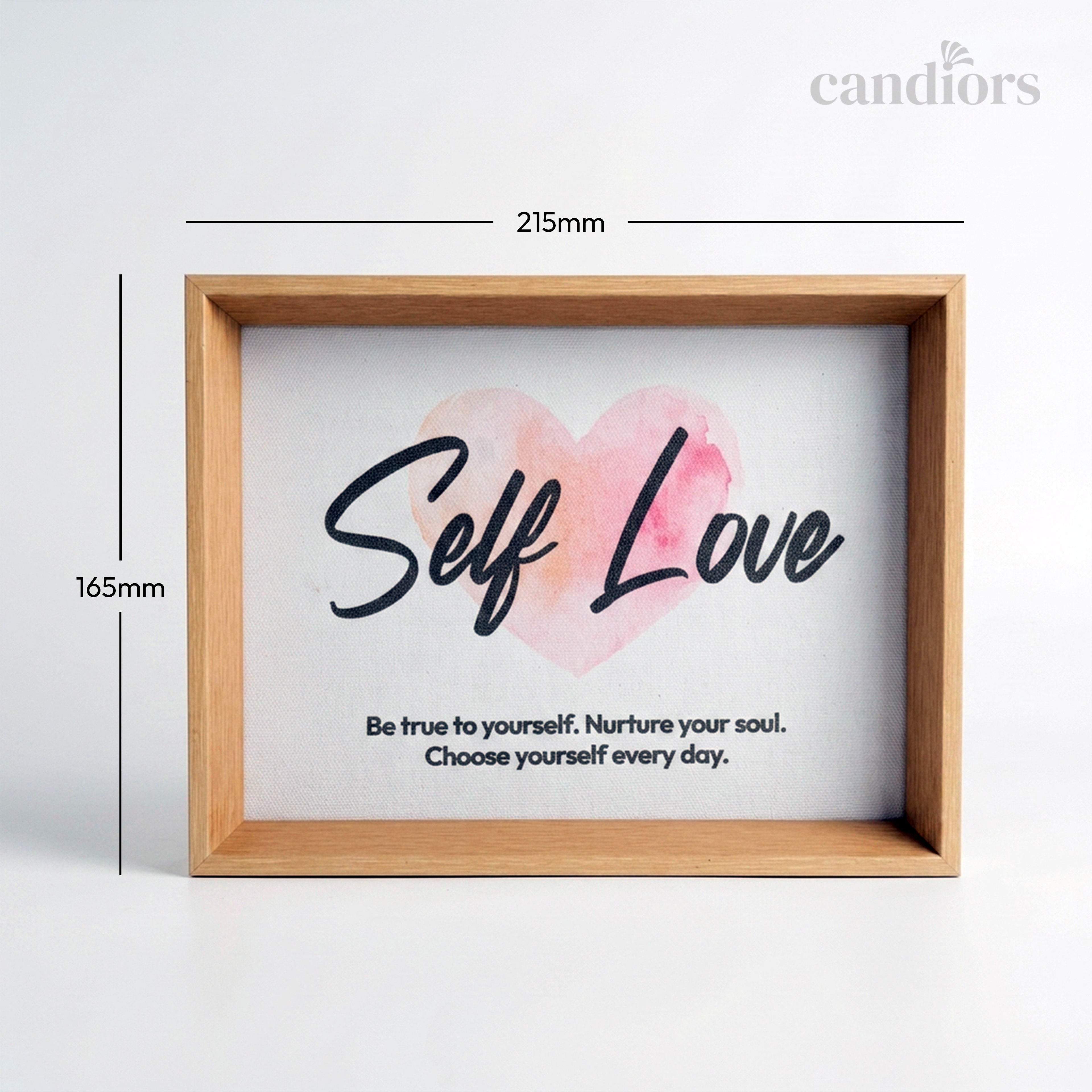Self Love A5 Canvas Frame