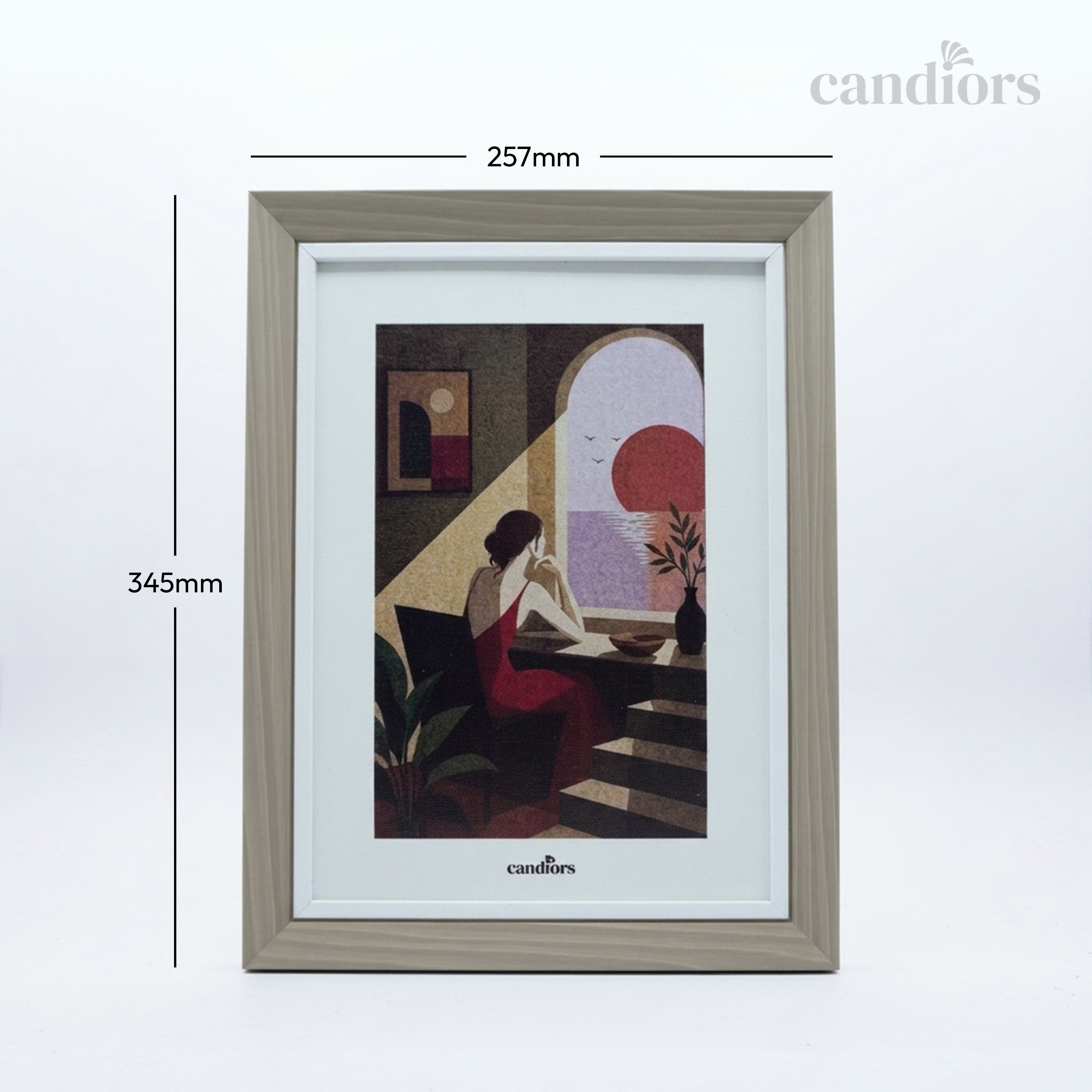 The Quiet Alignment A4 Canvas Frame