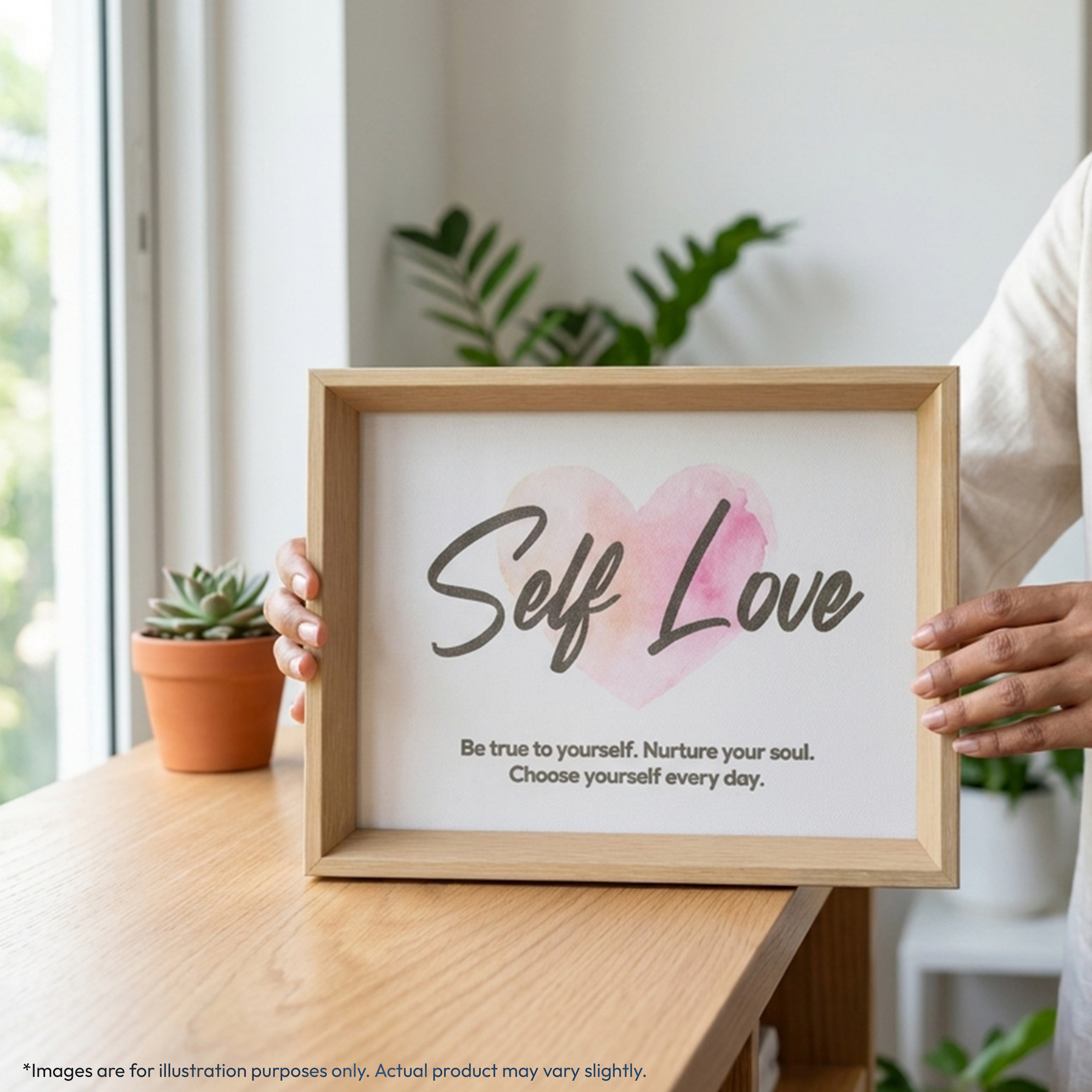 Self Love A5 Canvas Frame