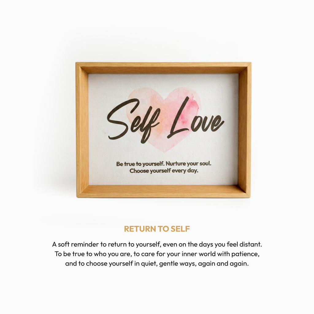 Self Love A5 Canvas Frame