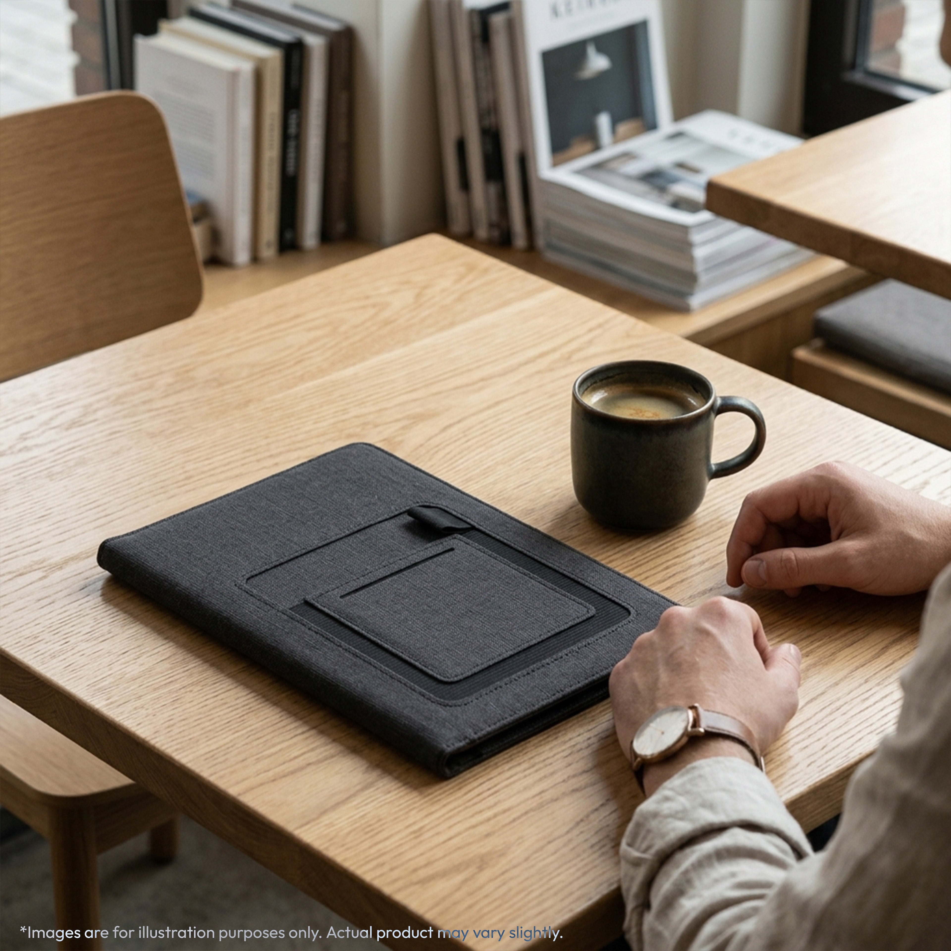 Velora A5 Diary with Mobile and Card Pocket